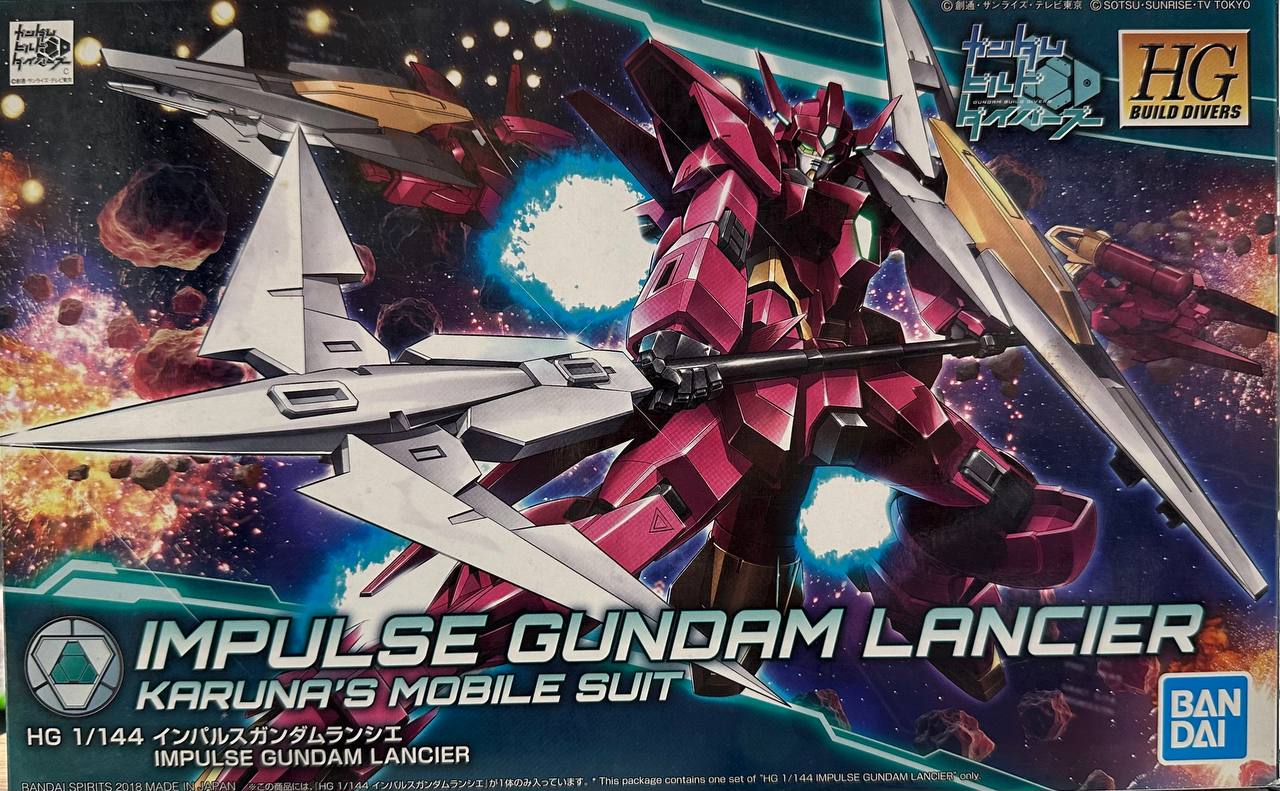 [HG] GUNDAM IMPULSE  LANCIER KARUNA`S MOBILE SUIT 