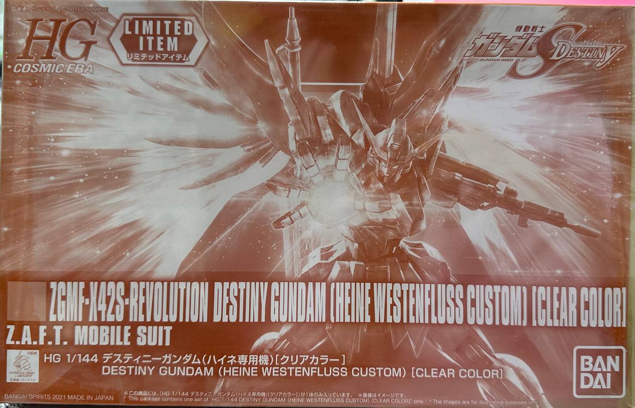 [HG] ZGMF-X42S-REVOLUTION DESTINY GUNDAM [HEINE WESTEANFLUSS CUSTO] 