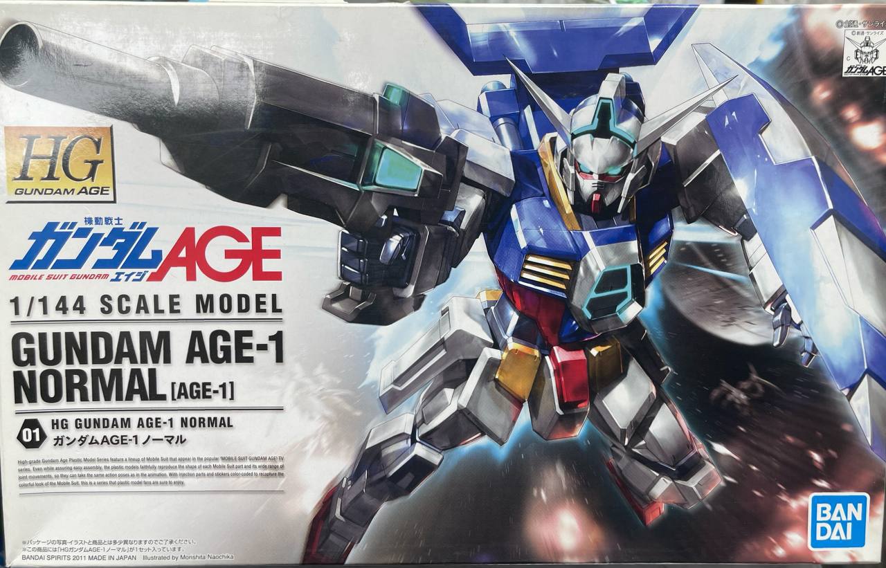 [HG] GUNDAM SDCALE MODEL  AGE-1 NORMAL 