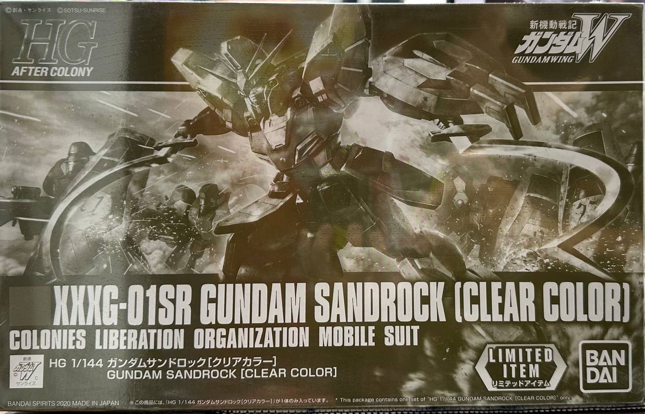 [HG] Gundam Sandrock (Clear color)