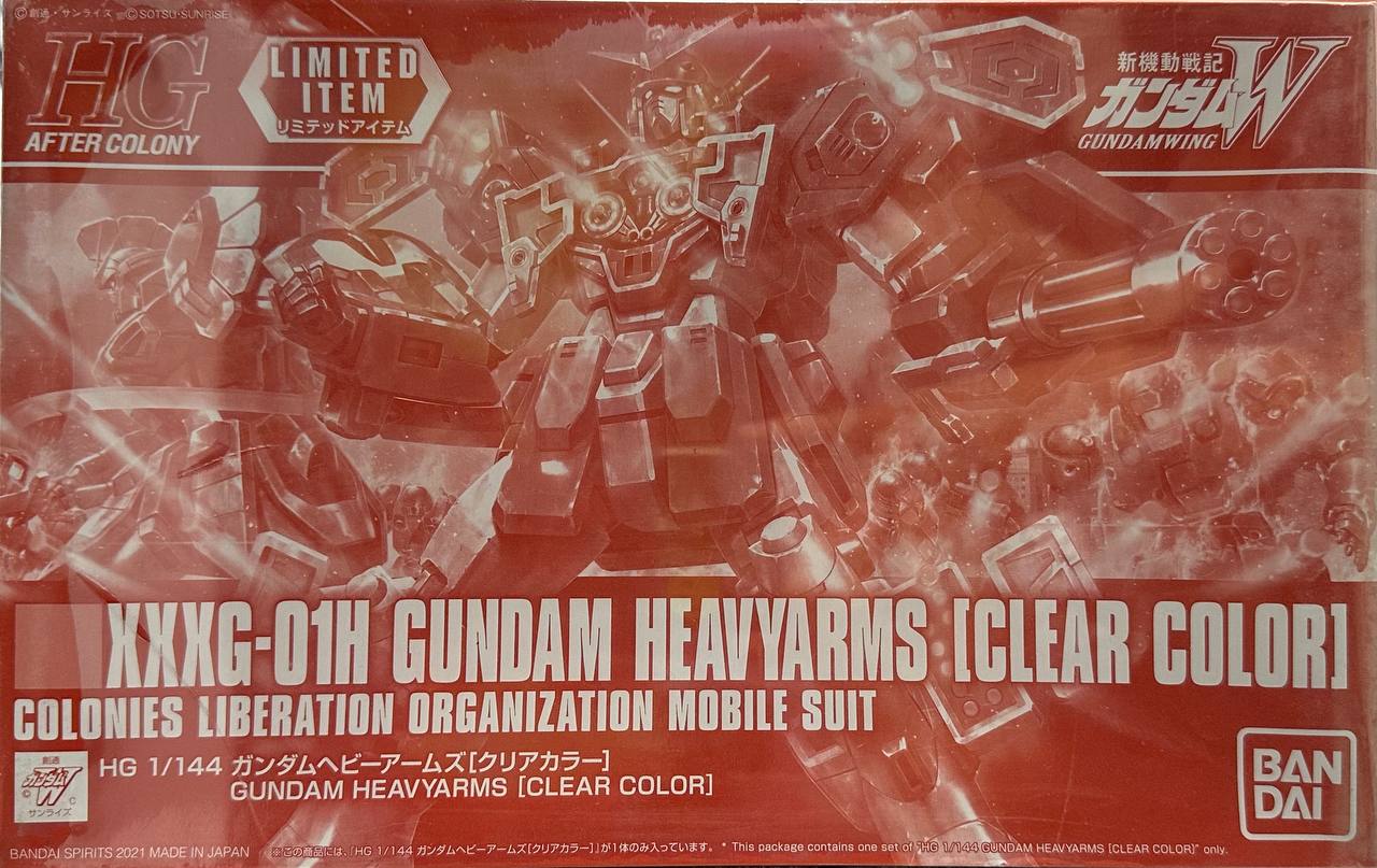 [HG] Gundam Heavyarms (Clear color)