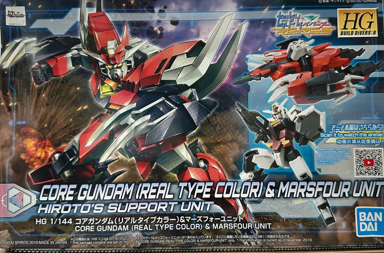 [HG] Gundam Core Real Type Color & Marsfour Unit 