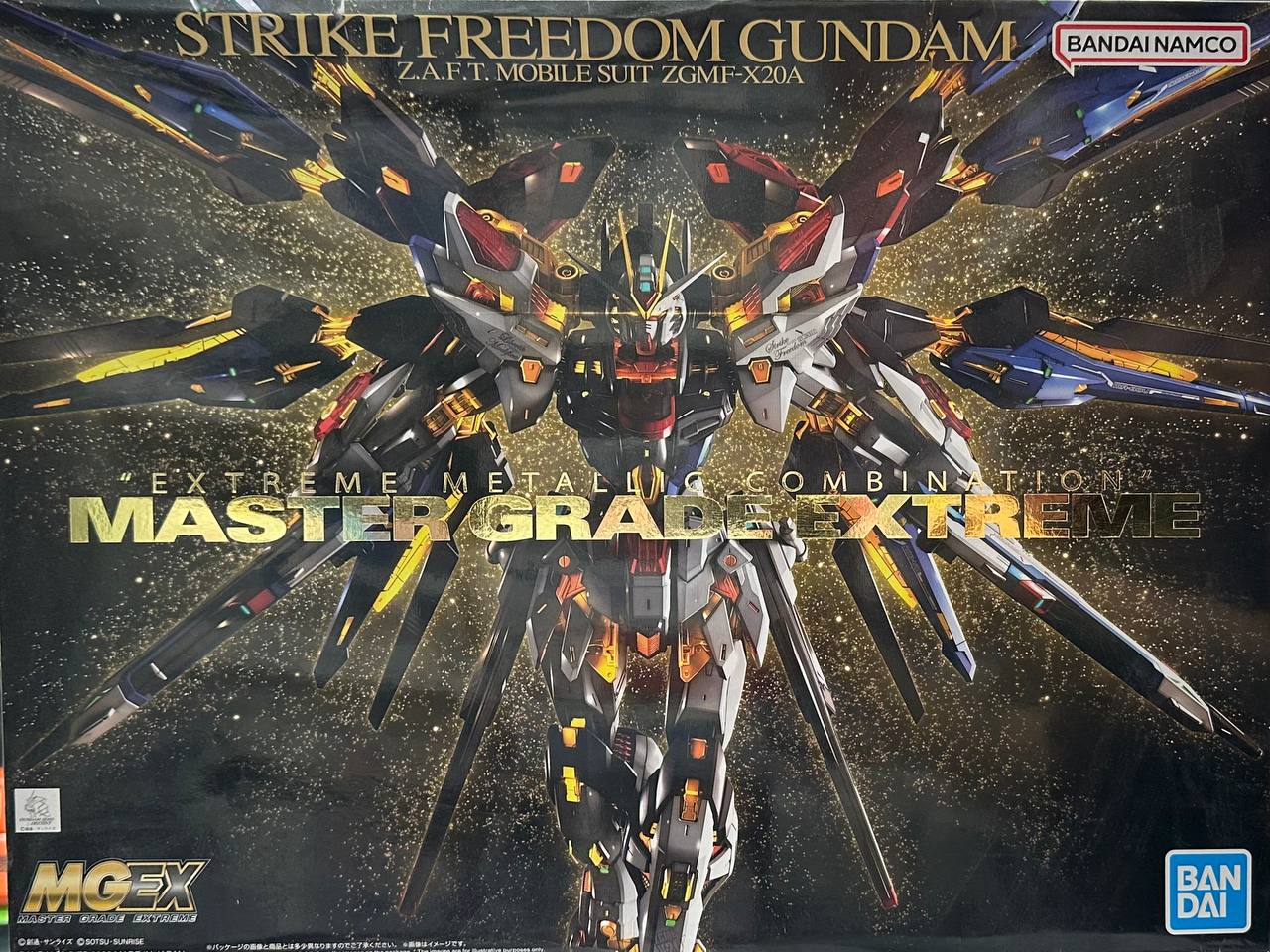  MASTER GRADE EXTREME (MGEX) 1/100 MGEX STRIKE FREEDOM GUNDAM