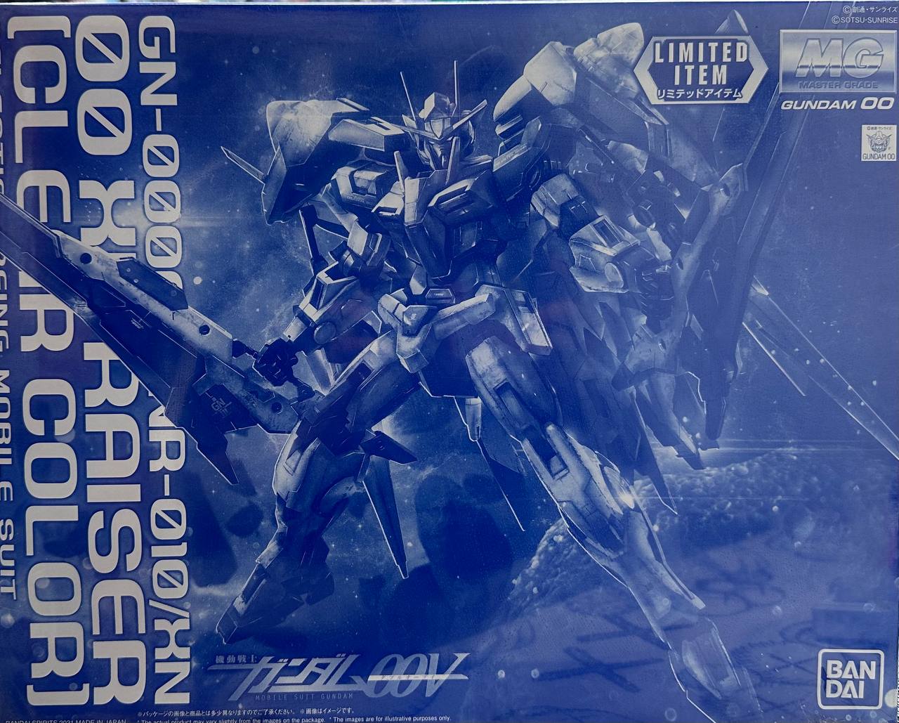 [MG] Gundam 00 GN-0000+GNR-010/XN 00 XN Raiser [Clear Color]