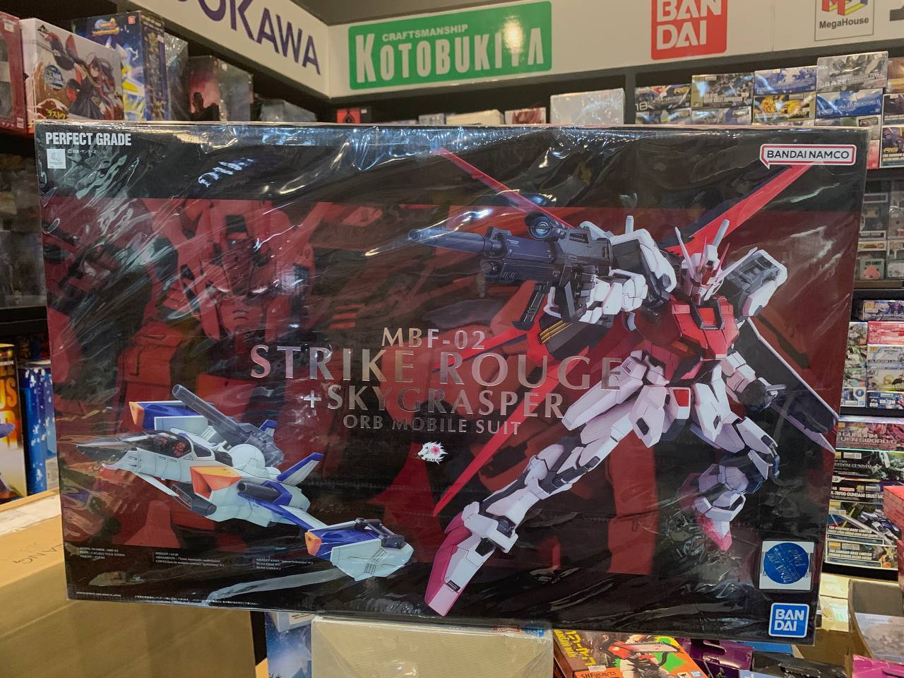 [Perfect Grade] (PG) MBF-02 Strike Rouge Sky Grasper Orb Mobile Suit 