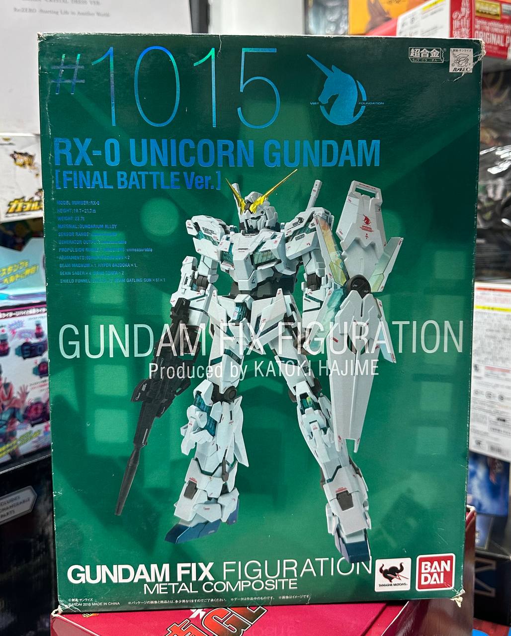 [Metal Composite] Gundam Fix Figuration #1015 (RX-0 Unicorn) [Final Battle Ver.]