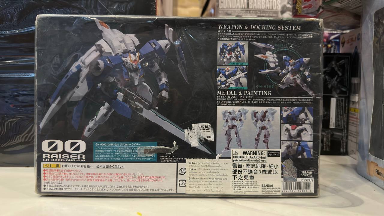 [Metal Robot] Gundam 00 Raiser (GN-0000 + GNR-010)