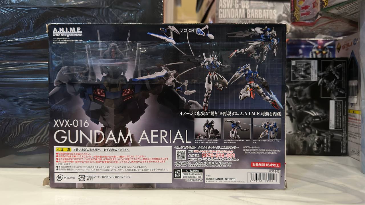 [Robot Spirits] Gundam Aerial (XVX-016)