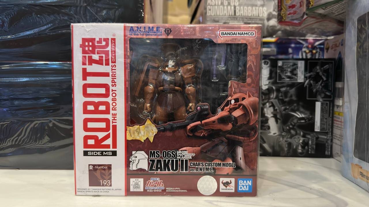 [Robot Spirits] Gundam Zaku II (MS-06S) Char's Custom Model Ver. A.N.I.M.E