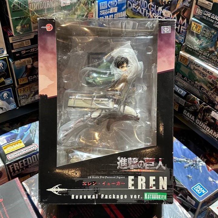 [Attack on Titan] Eren Yeager (Renewal Package Ver.) [Kotobukiya]