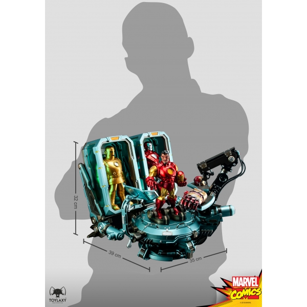 [Marvel] Iron man Hall Of Armor Set B Toy Laxy