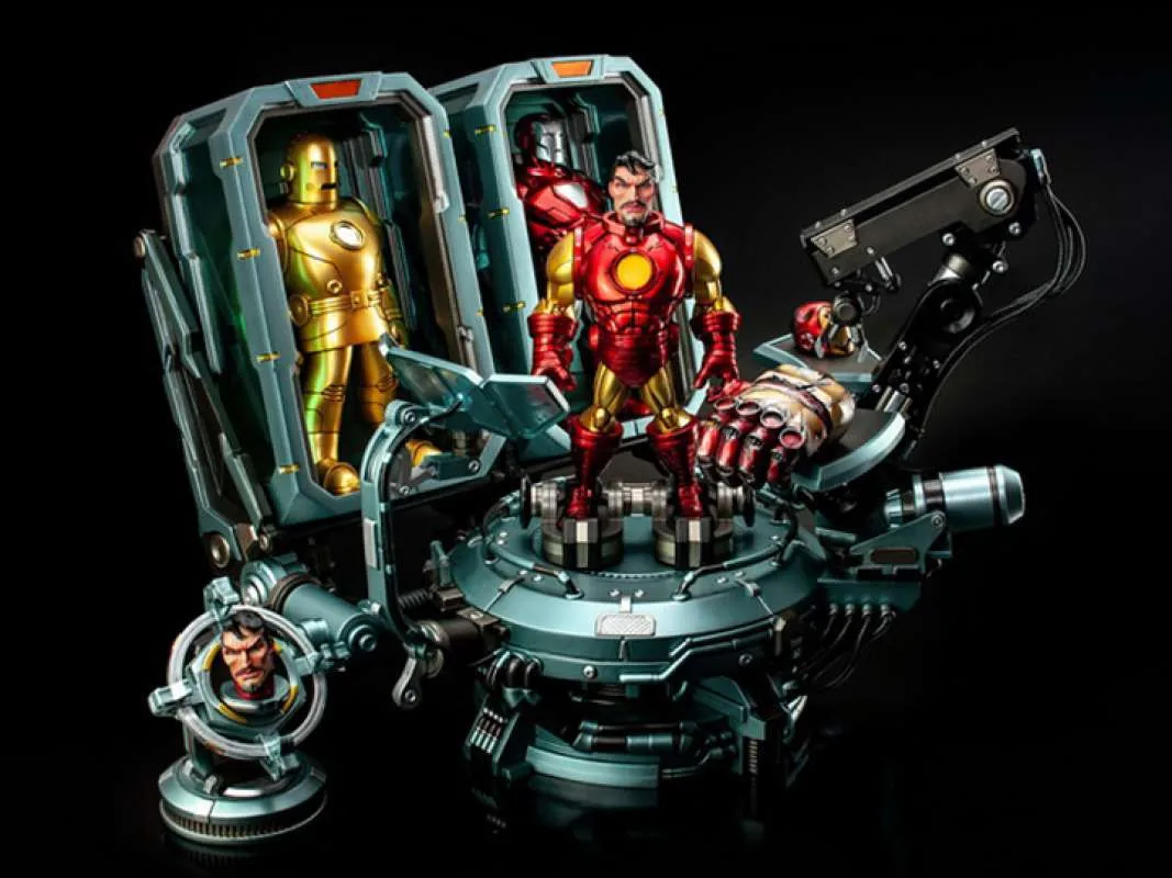 [Marvel] Iron man Hall Of Armor Set B Toy Laxy