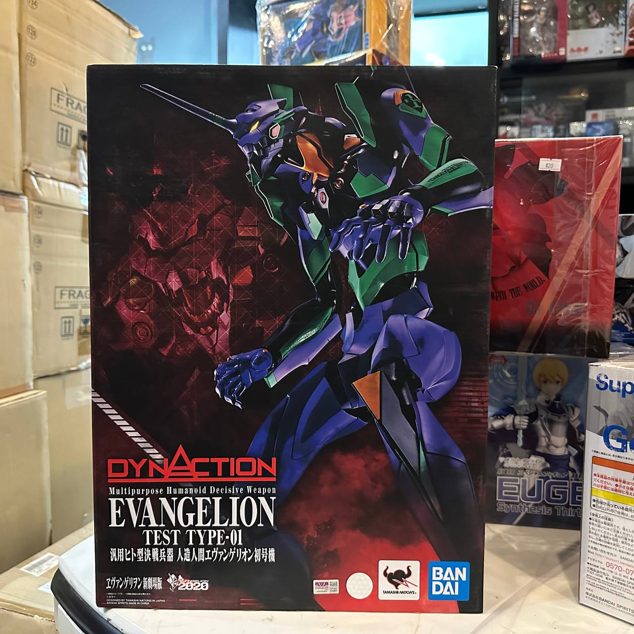 [Evangelion] Eva-01 TEST TYPE Action Figure [Tamashii Nations/Bandai]