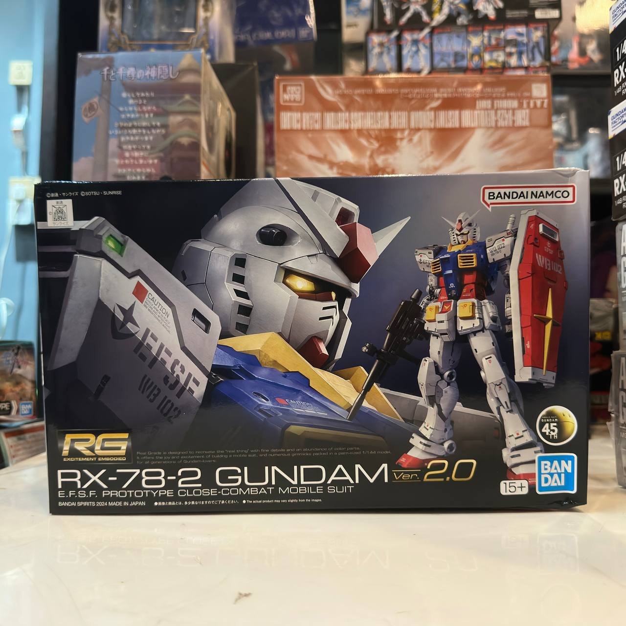 [RG] Gundam Rx-78-2 E.F.S.F Prototype Close-Combat Mobile Suit (Ver. 2.0)