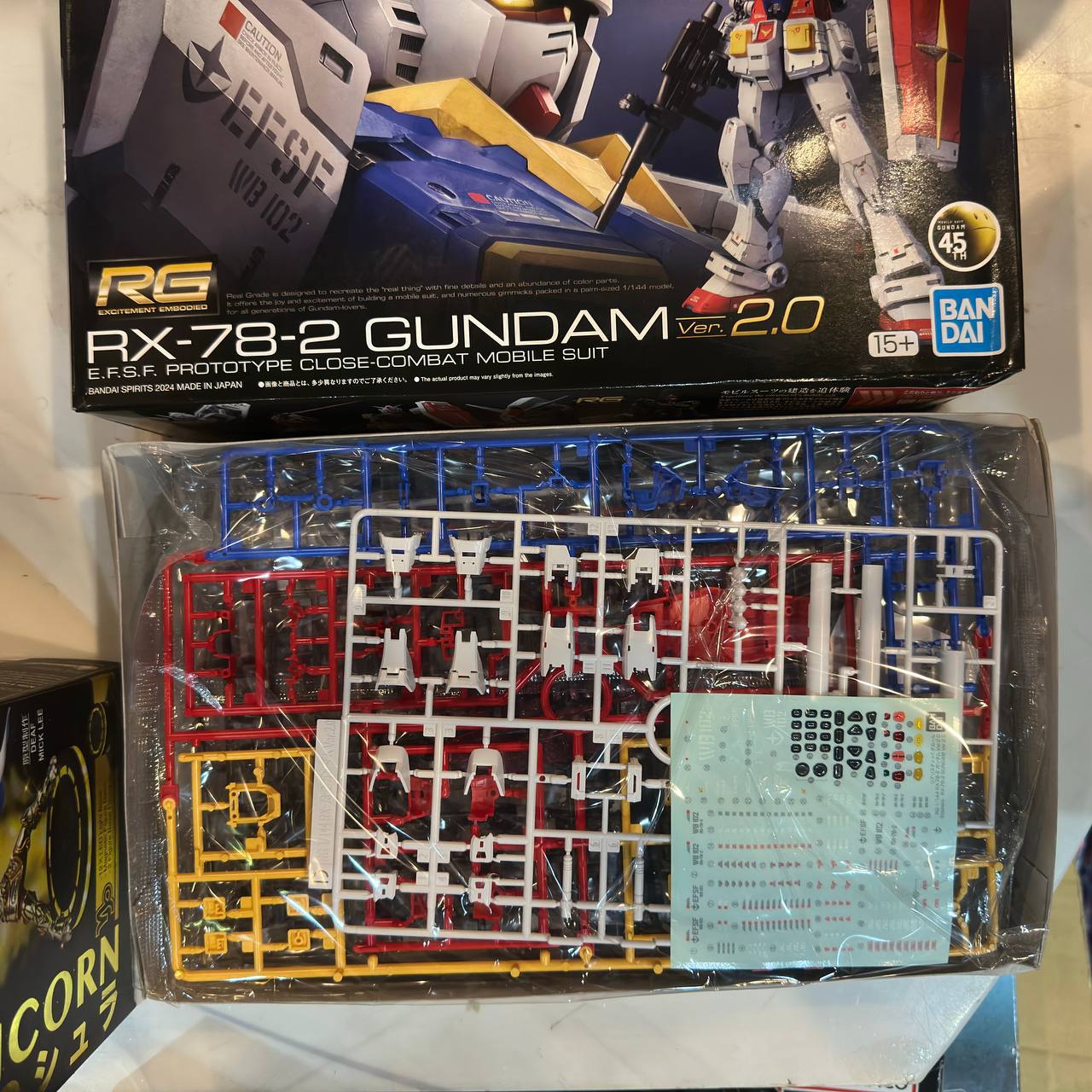 [RG] Gundam Rx-78-2 E.F.S.F Prototype Close-Combat Mobile Suit (Ver. 2.0)