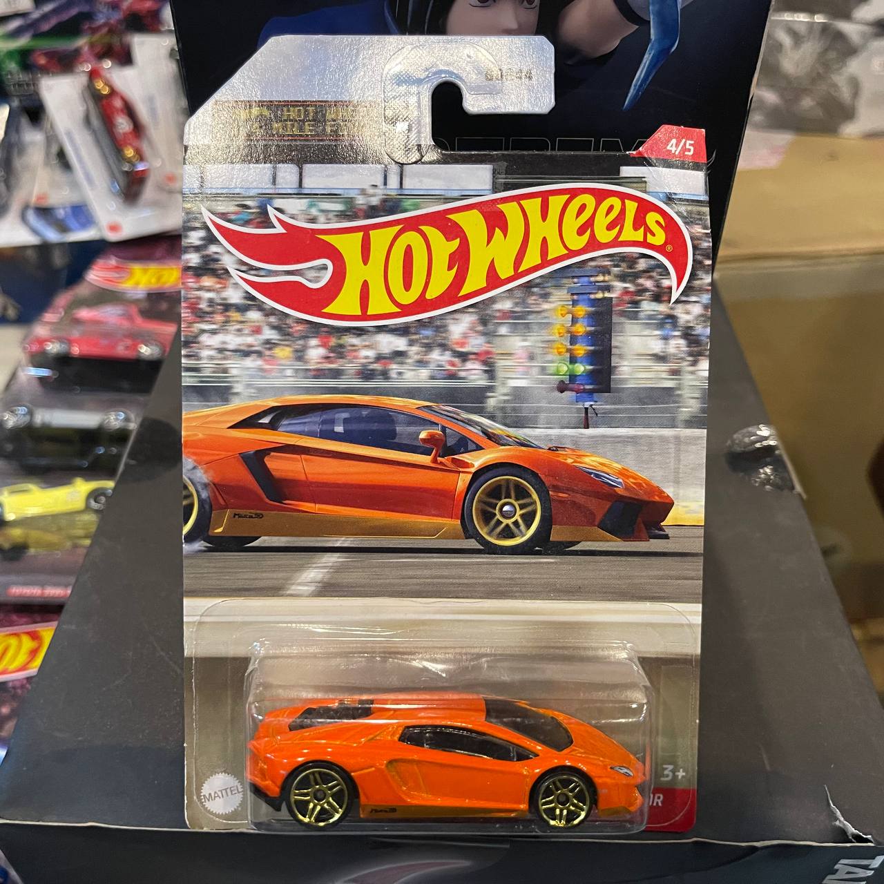 [Hot Wheels] Quarter Mile Finals Lamborghini Aventador Miura Homage