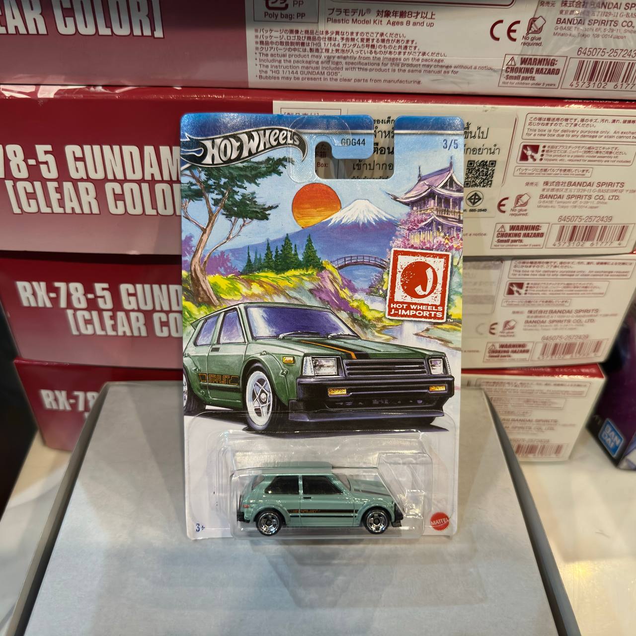 [Hot Wheels] 81 Toyota Starlet KP61 (J-Imports)