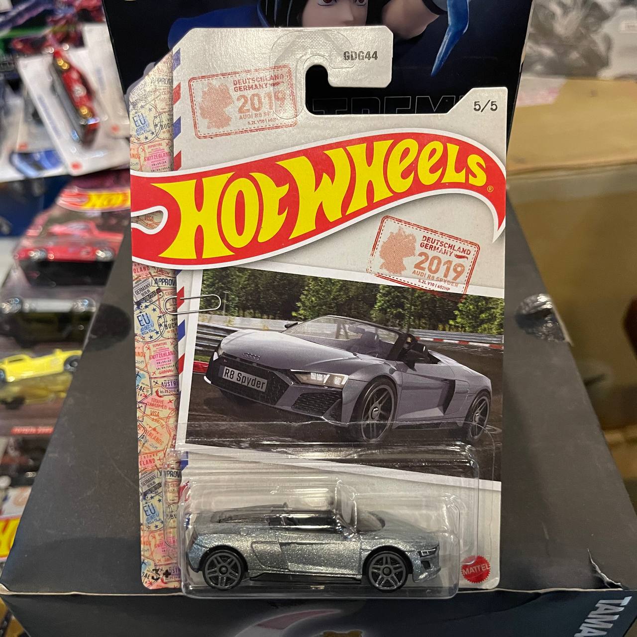 [Hot Wheels] 2019 Audi R8 Spyder (World Class Racers)