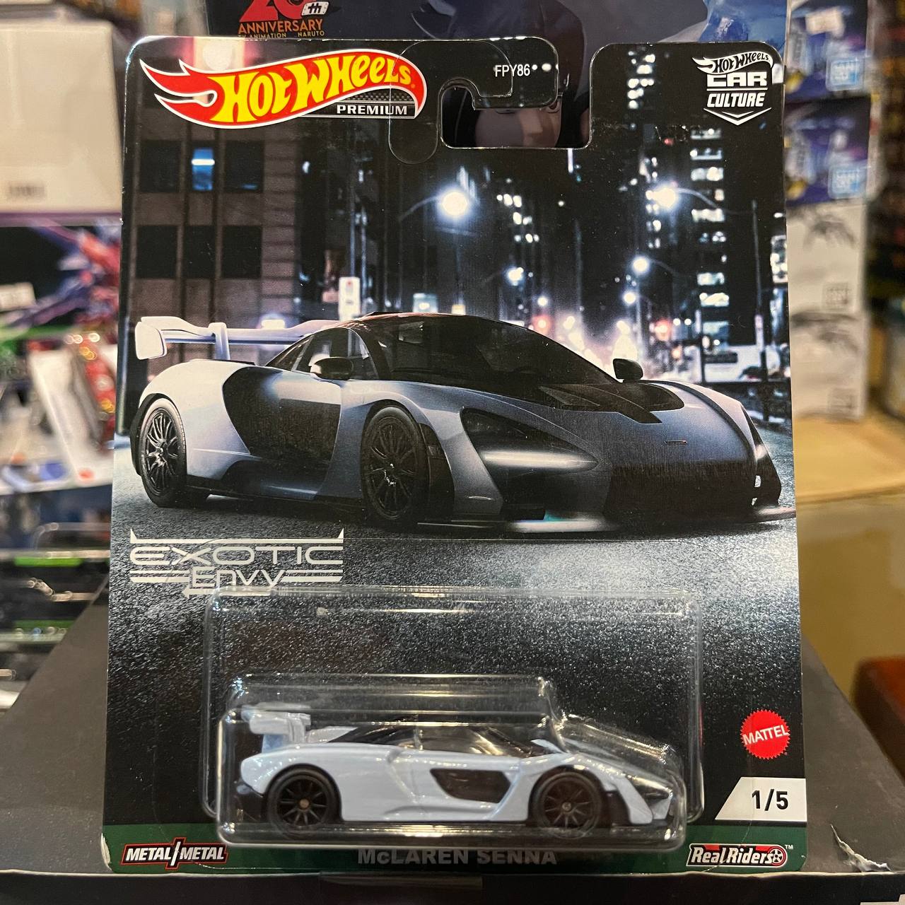 [Hot Wheels] Car Culture Exotic Envy McLAREN SENNA (Real Riders)