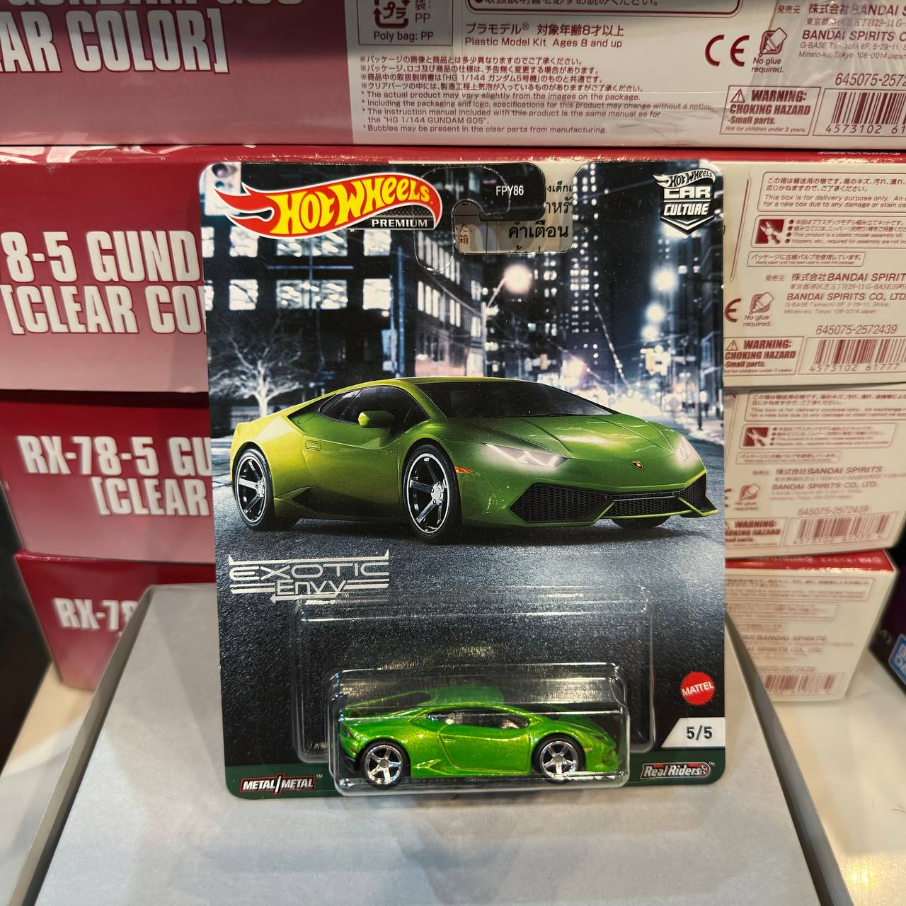 [Hot Wheels] Car Culture Exotic Envy Lamborghini Huracan LP 610-4 (Real Riders)