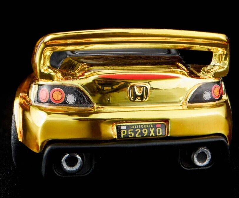 2022 Hot Wheels Red Line Club RLC Exclusive Honda S2000, Gold, Ryu Asada Tribute