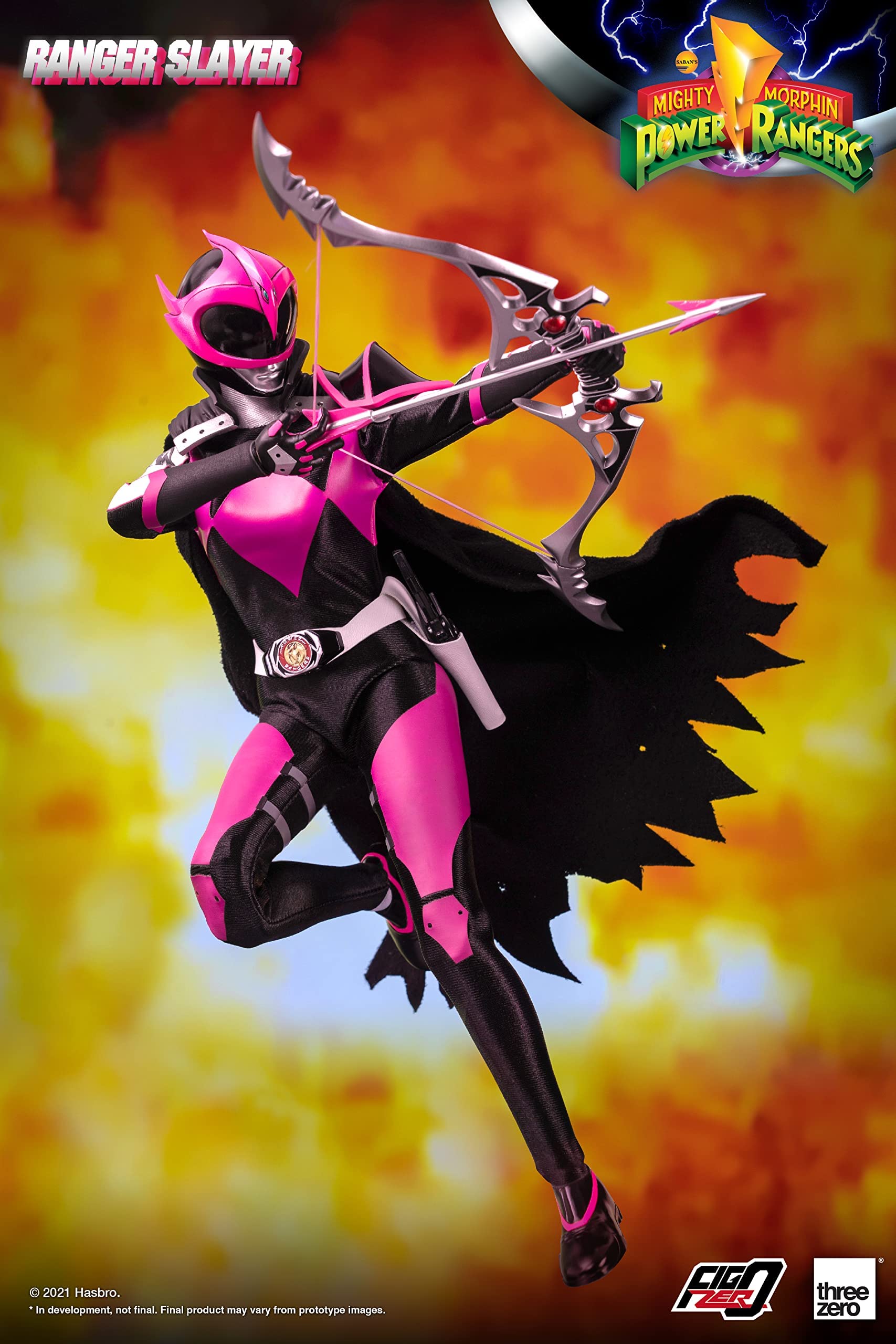 [Super Sentai] Threezero Mighty Morphin Power Rangers Ranger Pink Ranger Slayer 1/6 Scale