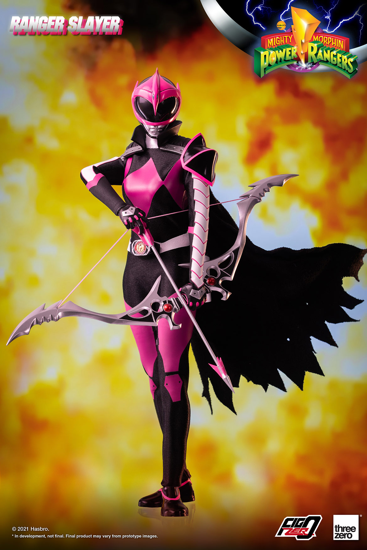 [Super Sentai] Threezero Mighty Morphin Power Rangers Ranger Pink Ranger Slayer 1/6 Scale