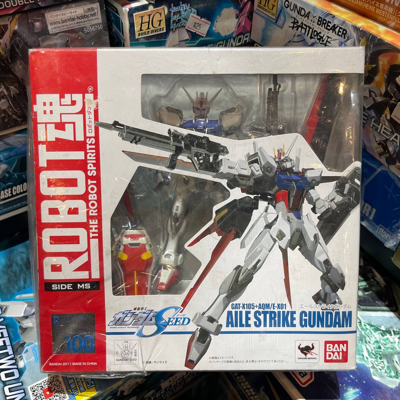 [Robot Spirits] Gundam Seed Aile Strike (GAT-X105+AQM/E-X01) [Tamashii Nations]