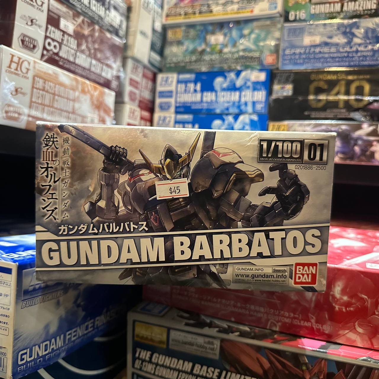 ASW-G-08 Gundam Barbatos 1/100 scale 1/100 Gundam Iron-Blooded Orphans Model Series