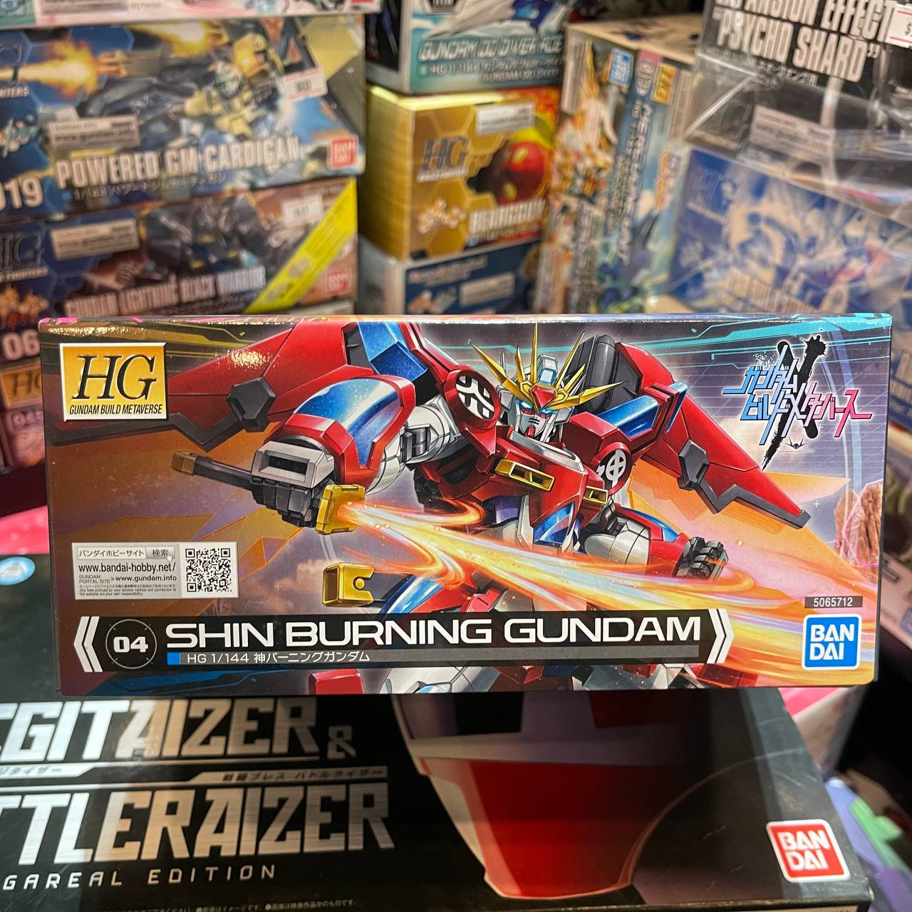 HG Gundam Build Metaverse Shin Burning Gundam 1/144