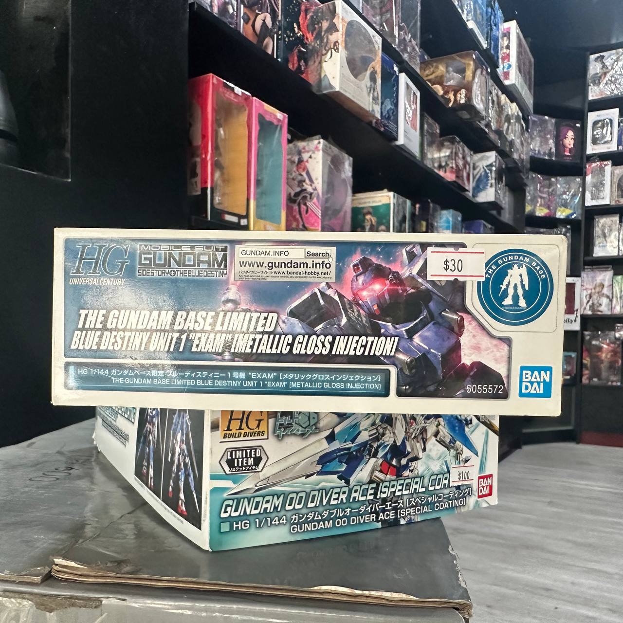 HG Gundam Base Limited Blue Destiny Unit 1