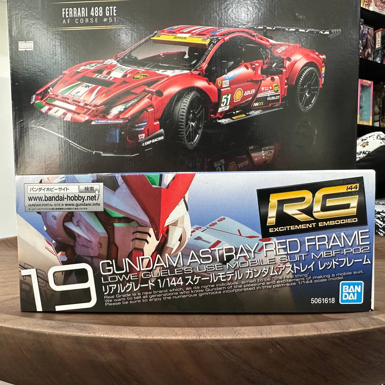  RG  Gundam Astray Red Frame MBF-P02 SEED Destiny Plastic Model Kit
