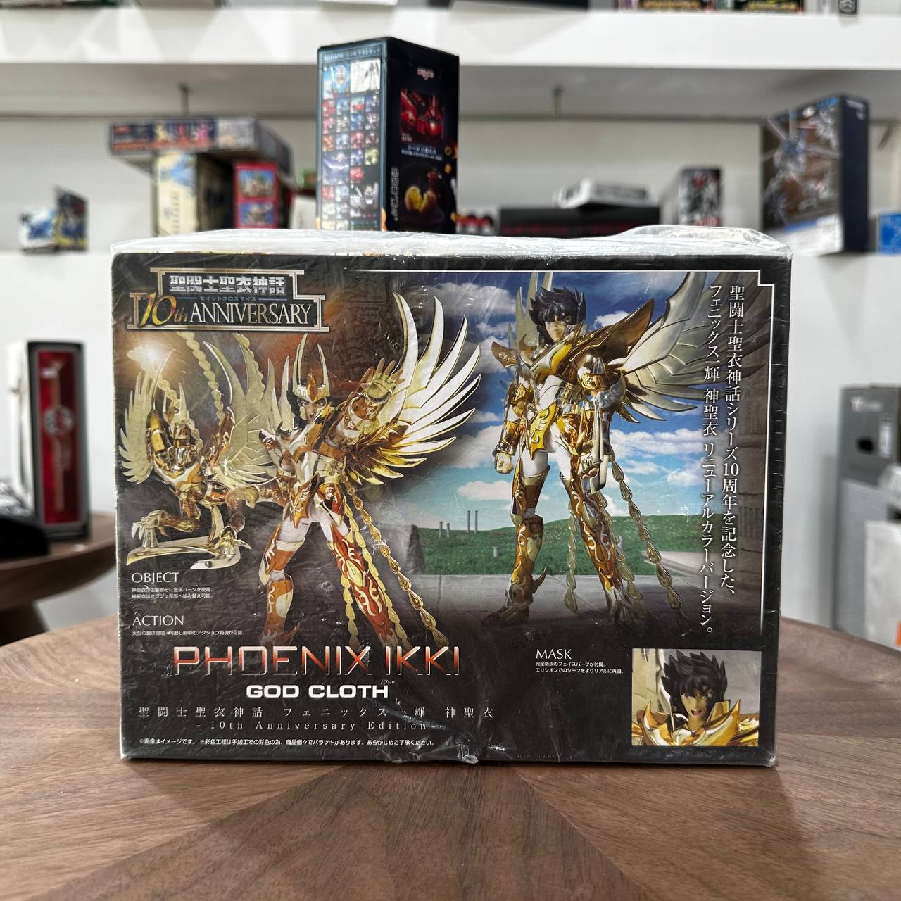 Bandai Saint Seiya Myth Cloth Masami Kurumada Phoenix Ikki God Cloth 10th Anniversary Edition