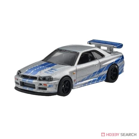 Hot Wheels Retro Entertainment The Fast and the Furious Nissan Skyline GT-R (BNR34)