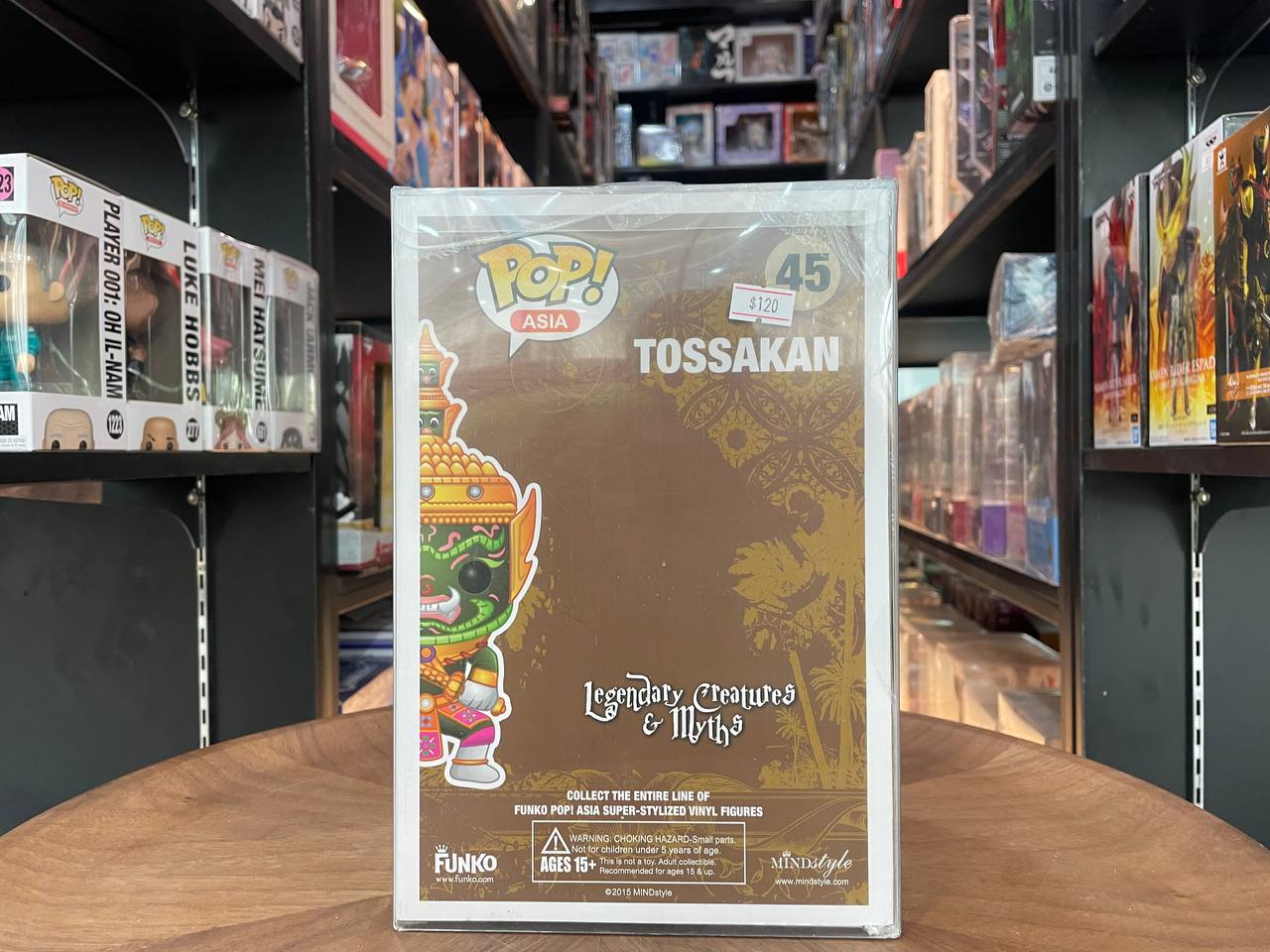 Funko Asia Legendary Creatures Myths Tossakan Orange 45 Playhouse Pop Day 2018