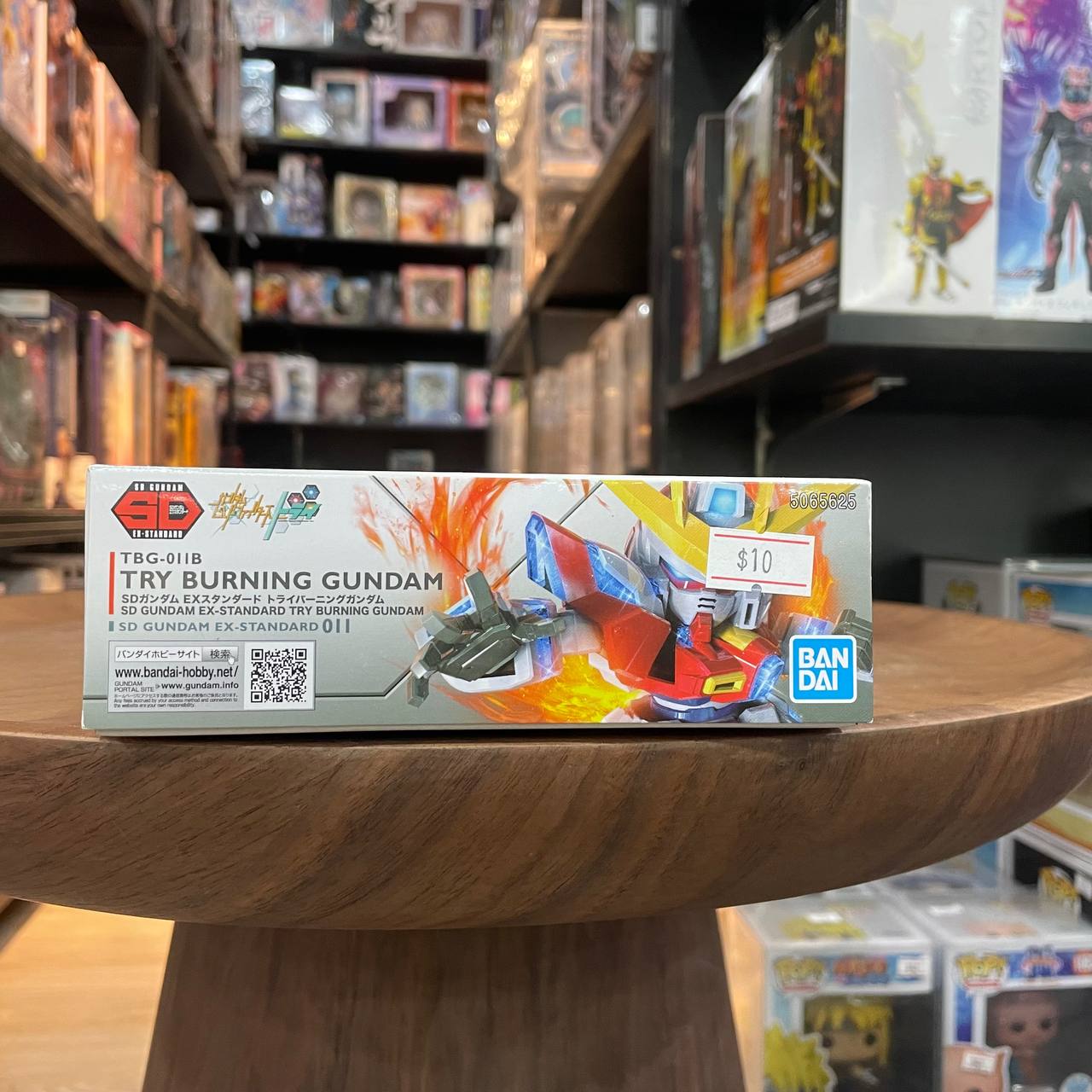 SD Gundam EX Standard Try Burning Gundam