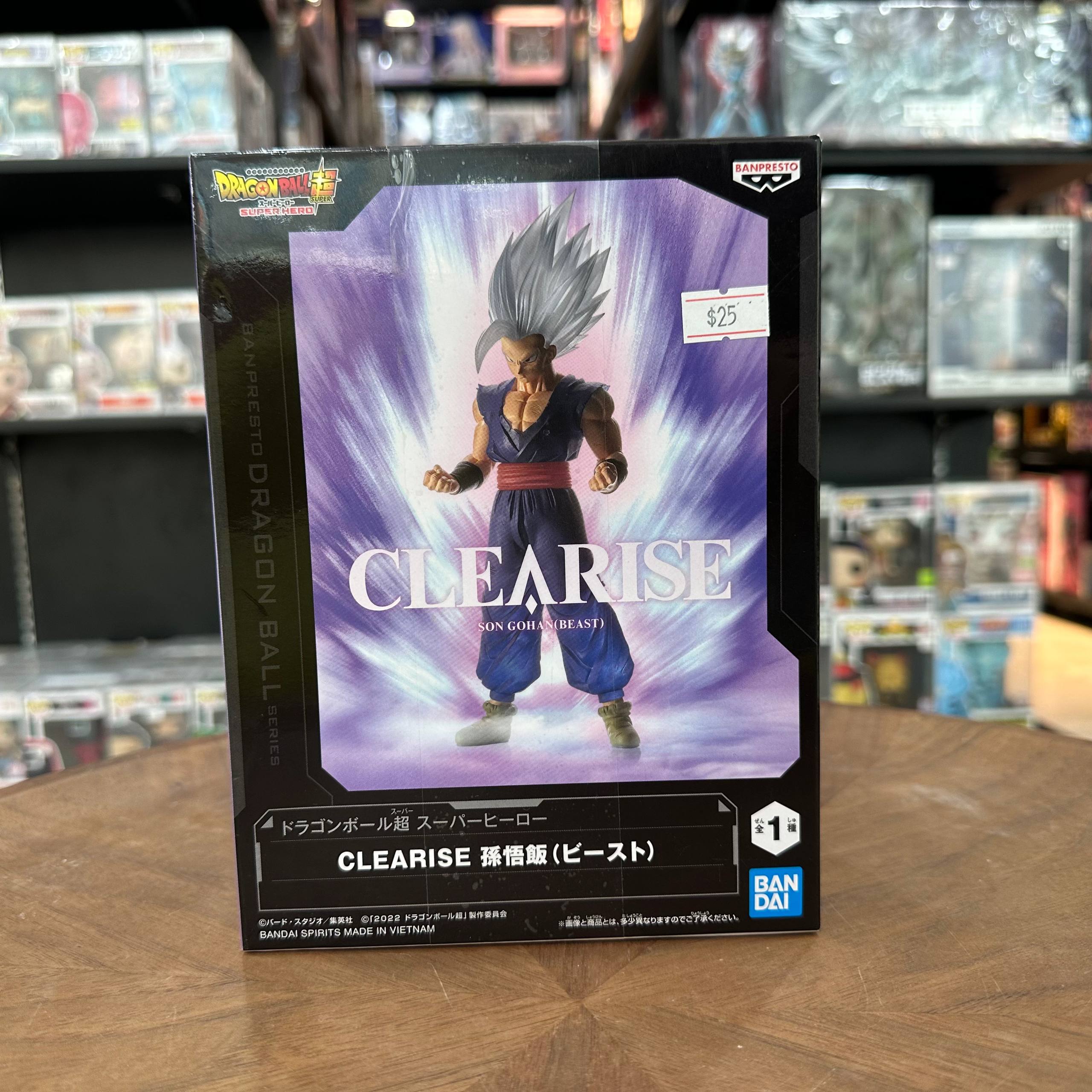 Dragon Ball Super Super Hero Clearise Gohan Figure