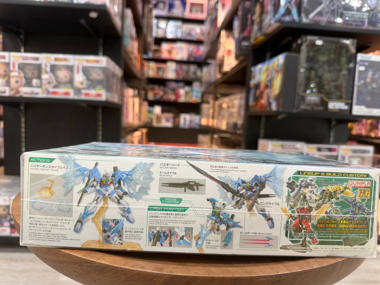 bandai HGBD:R 1/144 Gundam 00 Sky Moebius