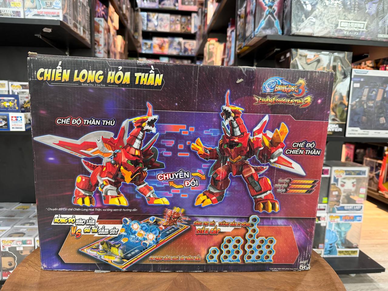 Chiến Long Hỏa Thần Battle Disc 3