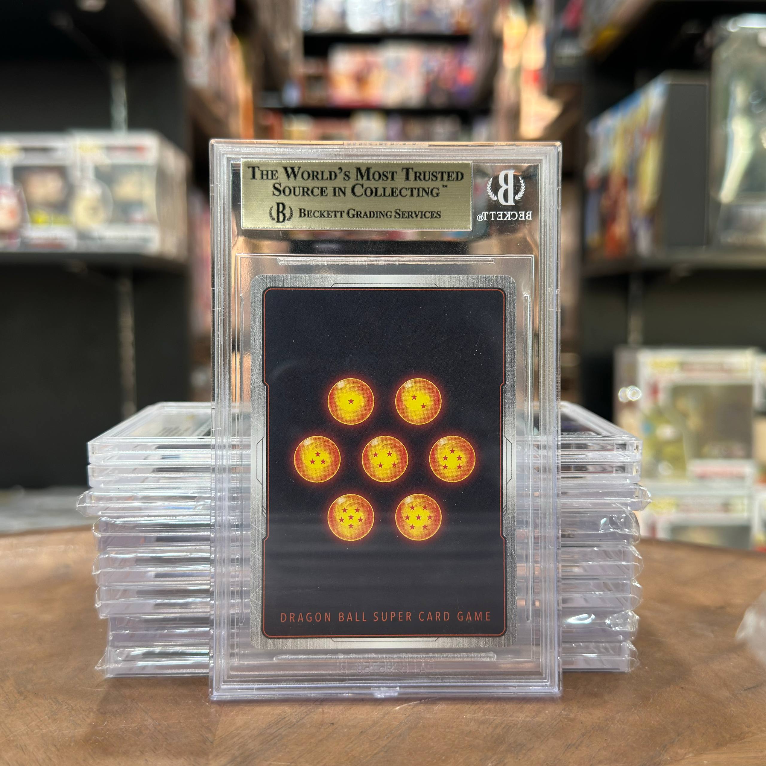 Beckett-graded 2020 Dragon Ball Super (DBS) Vermilion Bloodline Promos #P-235 GRADE 10