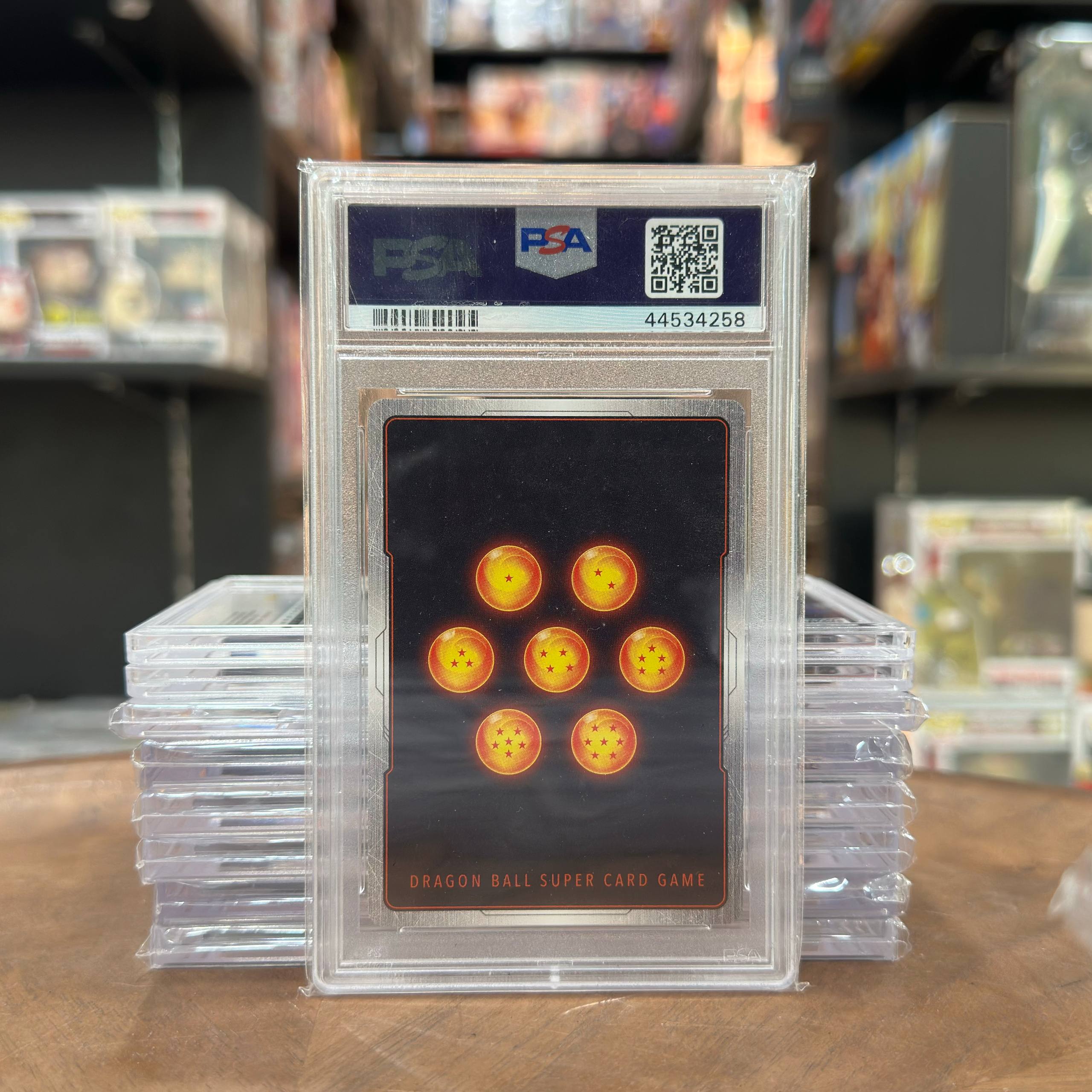 Dragon Ball Super Card Game- Meteoric Energy SSB Vegito (SPR) psa 10