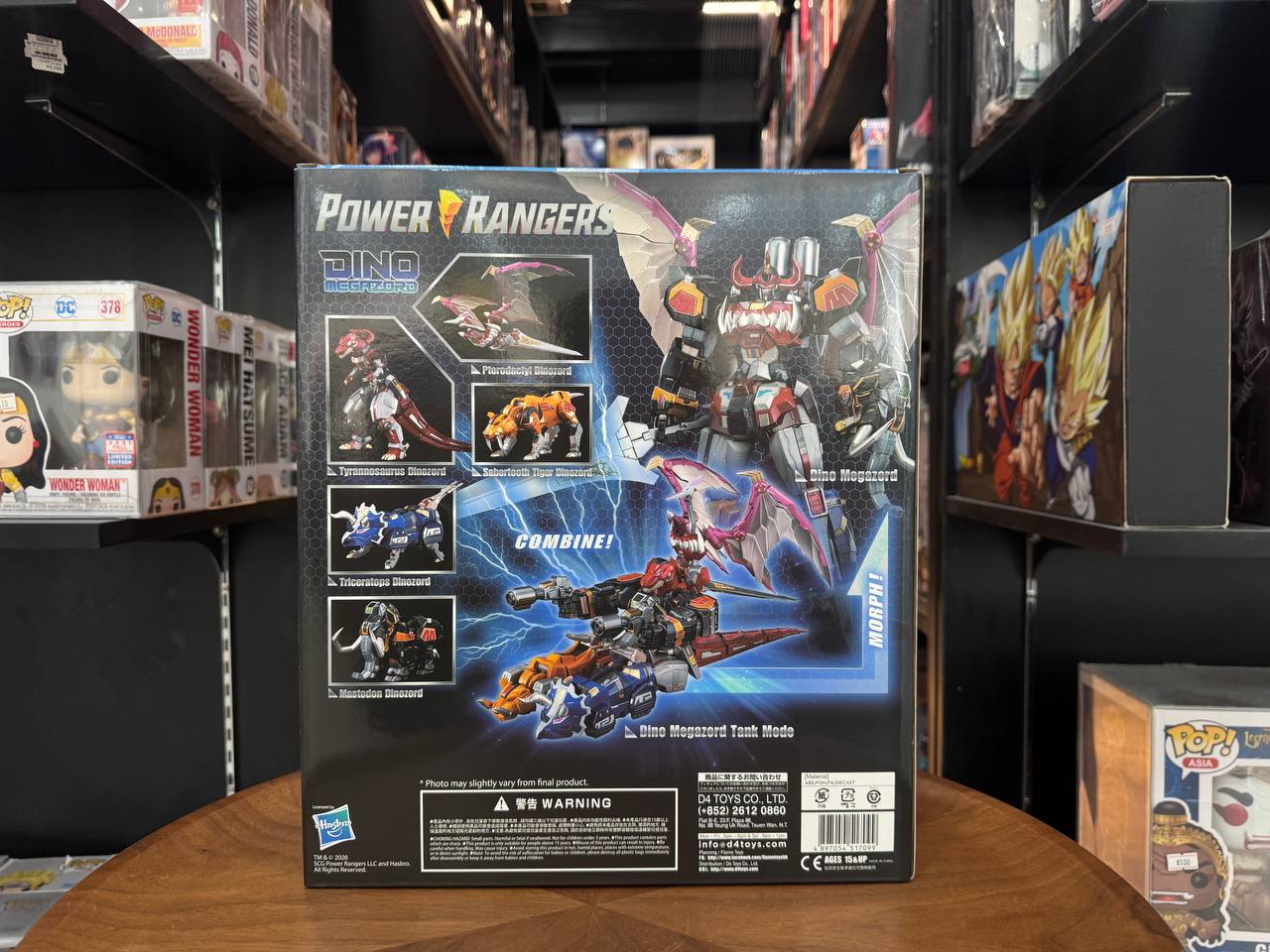 Kara Kuri Power Rangers Combine Dino Megazord