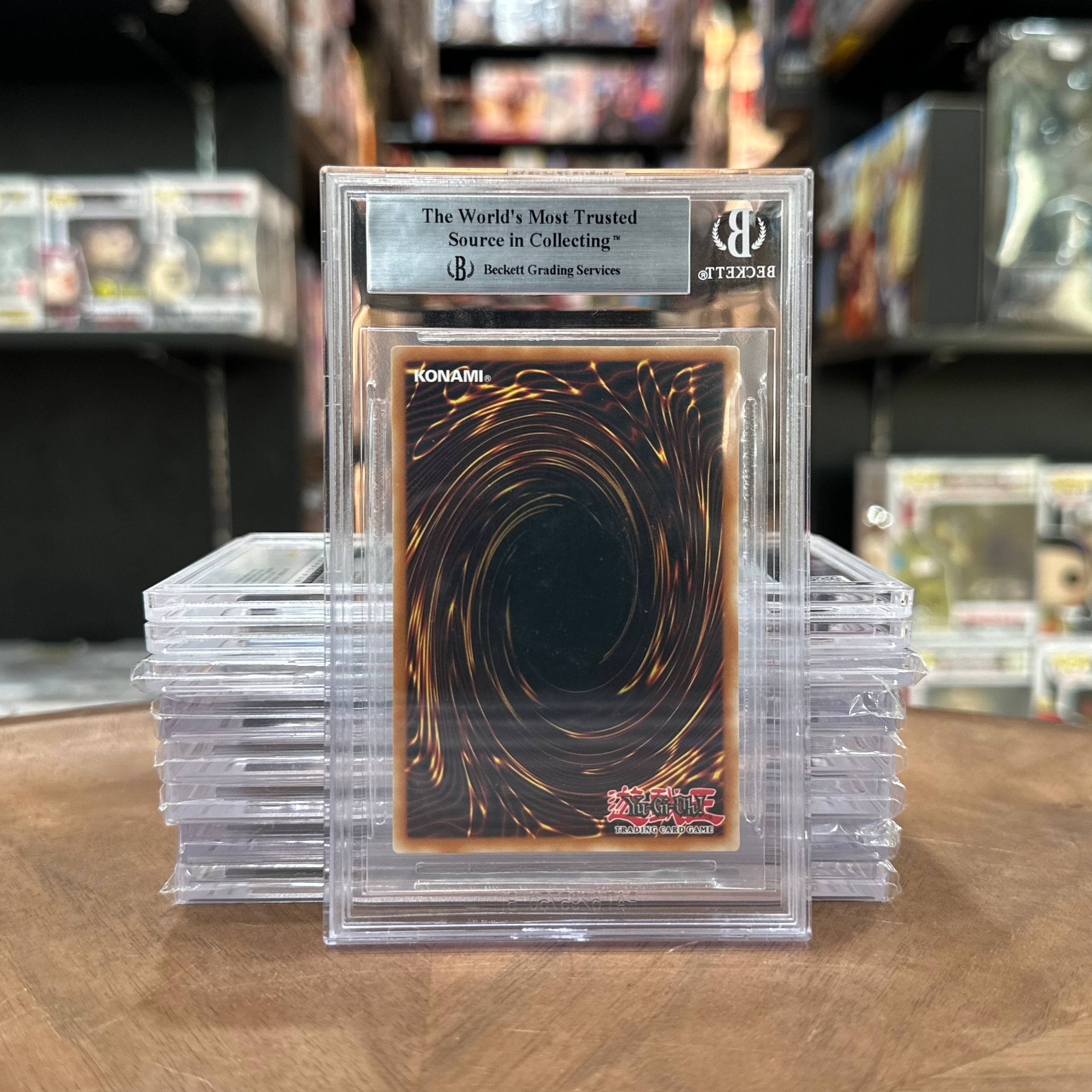 2020 Maximum Gold 1st Edition Red-Eyes Black Dragon (Card MAGO-EN003) graded a BGS 9 Mint