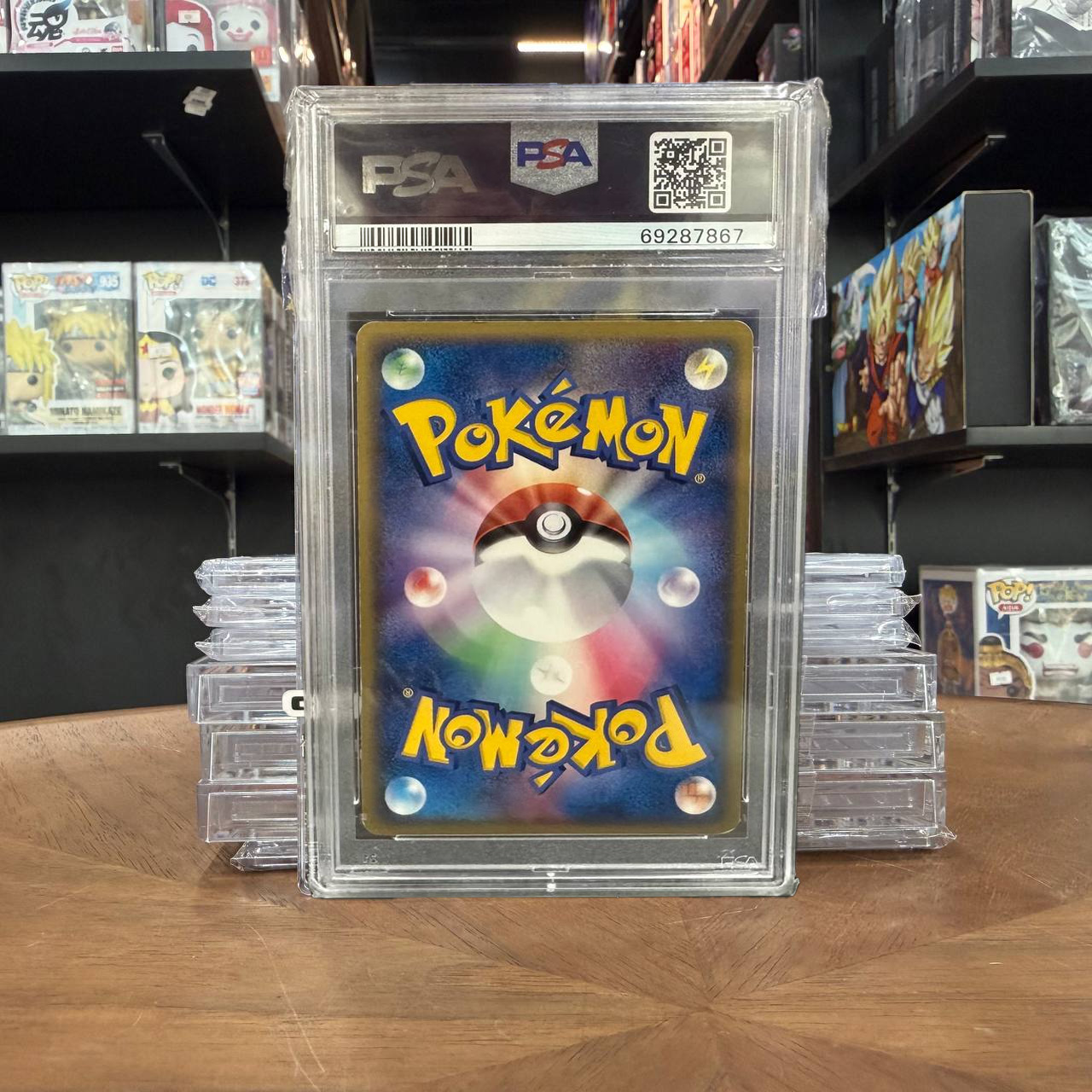 2006 POKEMON EX HOLON PHANTOMS #6 DEOXYS-HOLO PSA 8